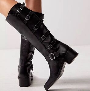 Free People Eclipse Tall moto boot